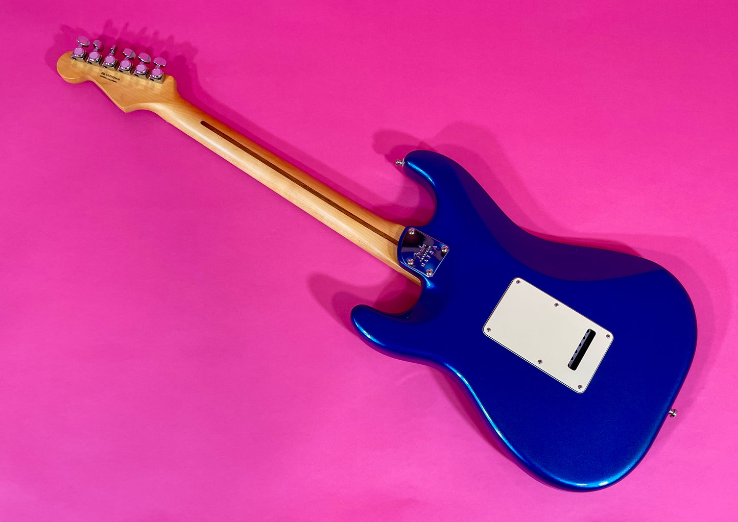 2022 Fender American Ultra Stratocaster Cobra Blue