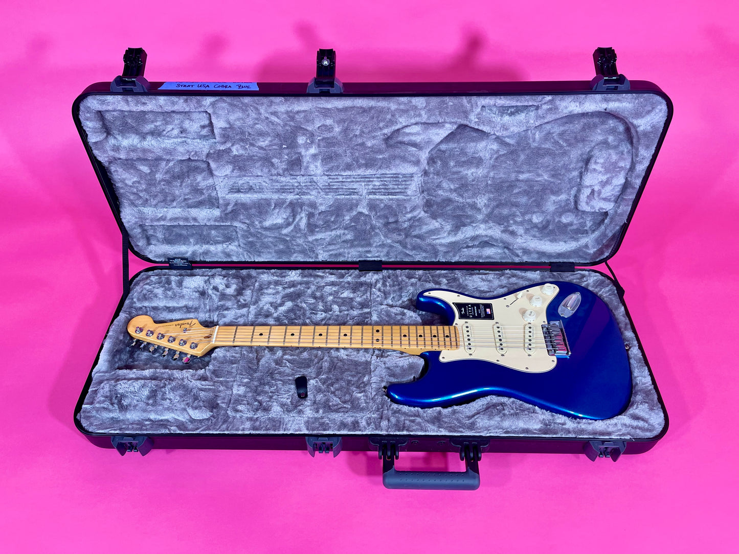 2022 Fender American Ultra Stratocaster Cobra Blue