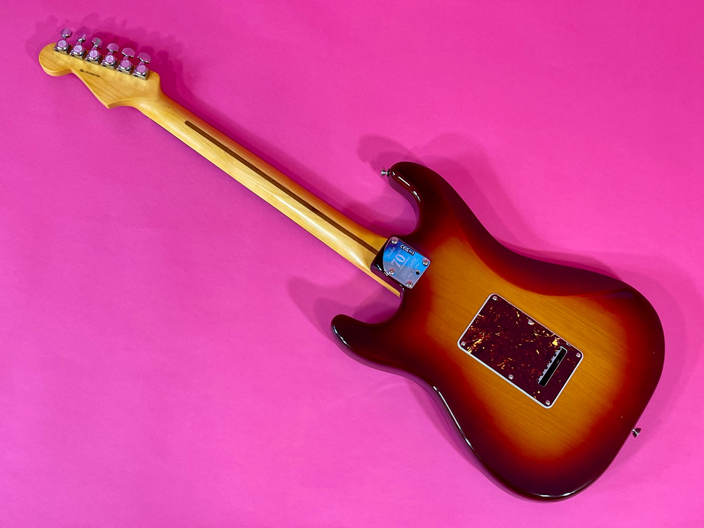 2024 Fender 70th Anniversary American Professional II Stratocaster Flame top Comet Burst finish