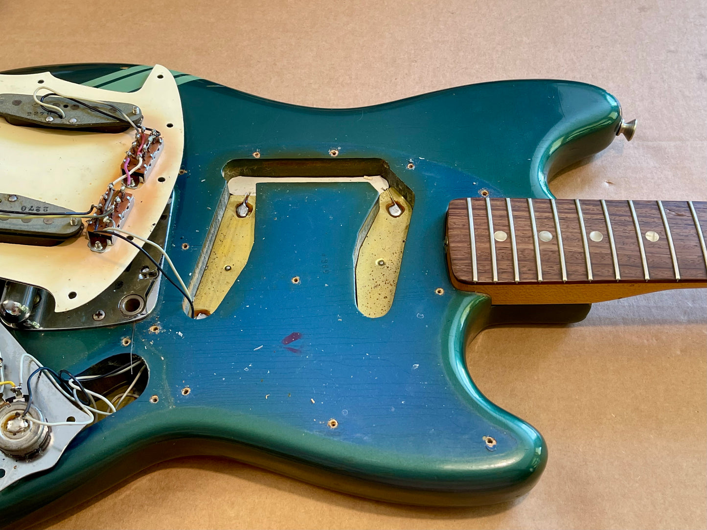 1970 Fender Mustang Competition Burgundy model aka Blue