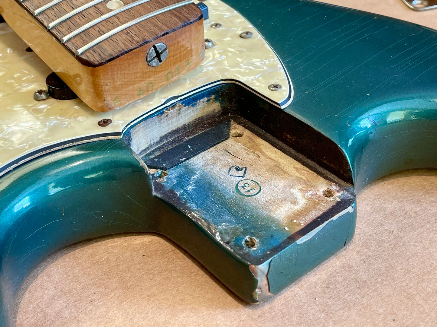 1970 Fender Mustang Competition Burgundy model aka Blue