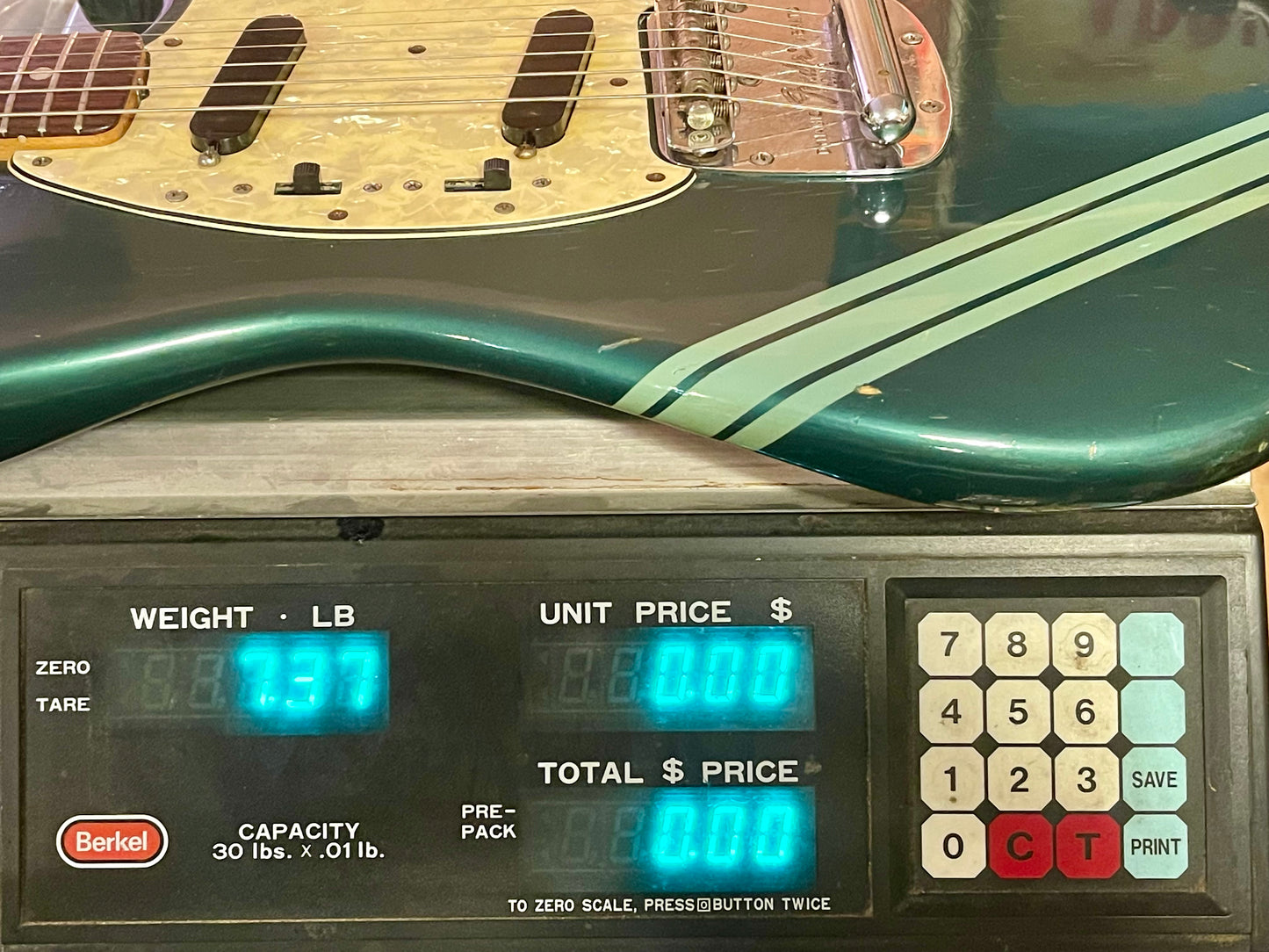1970 Fender Mustang Competition Burgundy model aka Blue