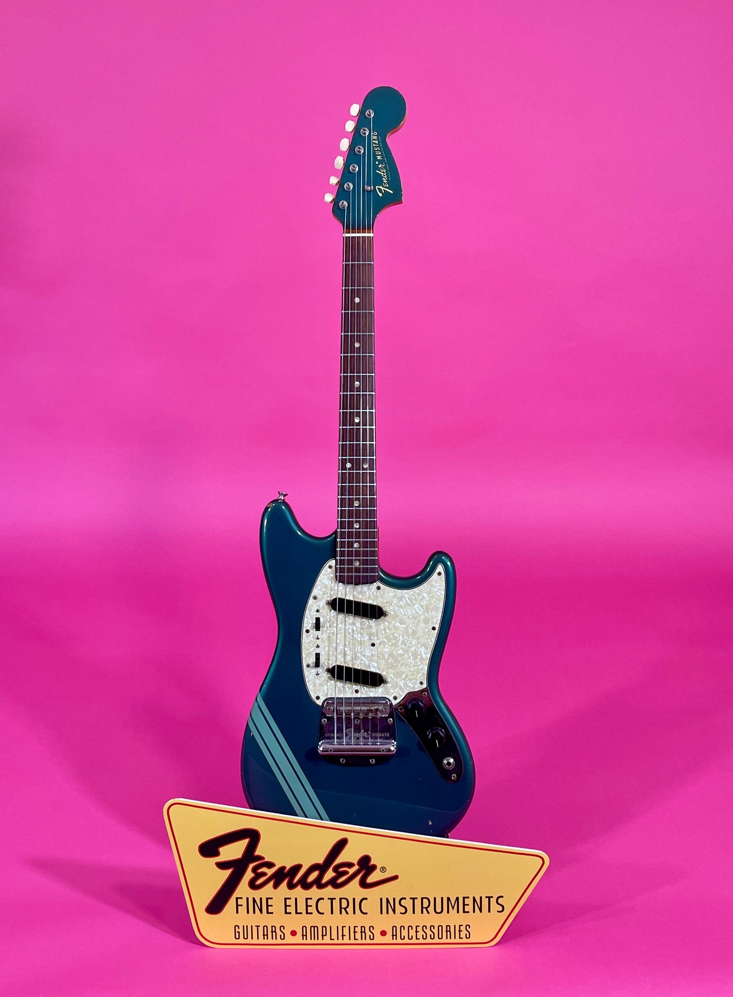 1970 Fender Mustang Competition Burgundy model aka Blue
