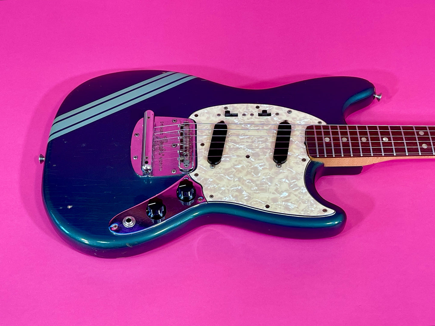 1970 Fender Mustang Competition Burgundy model aka Blue