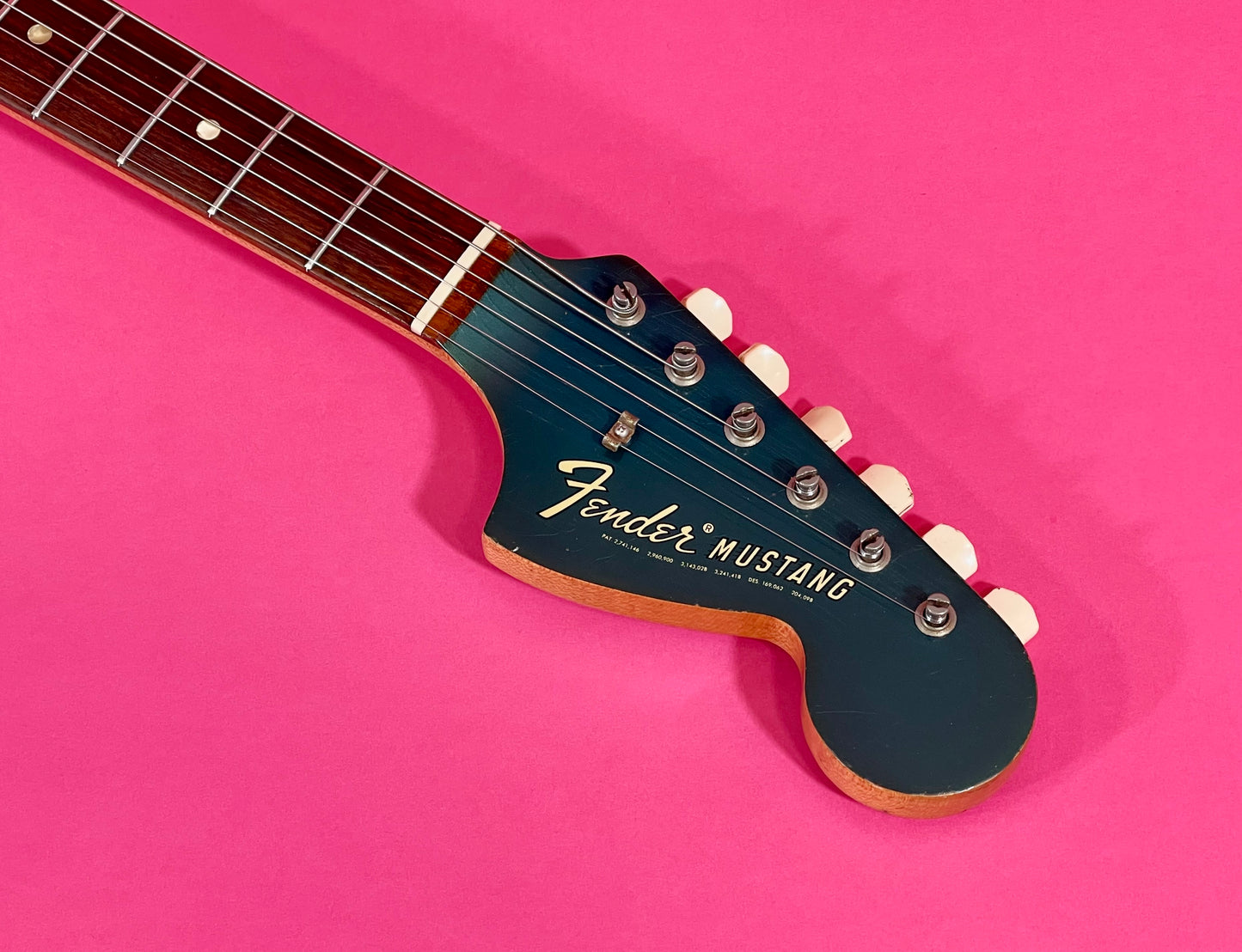 1970 Fender Mustang Competition Burgundy model aka Blue