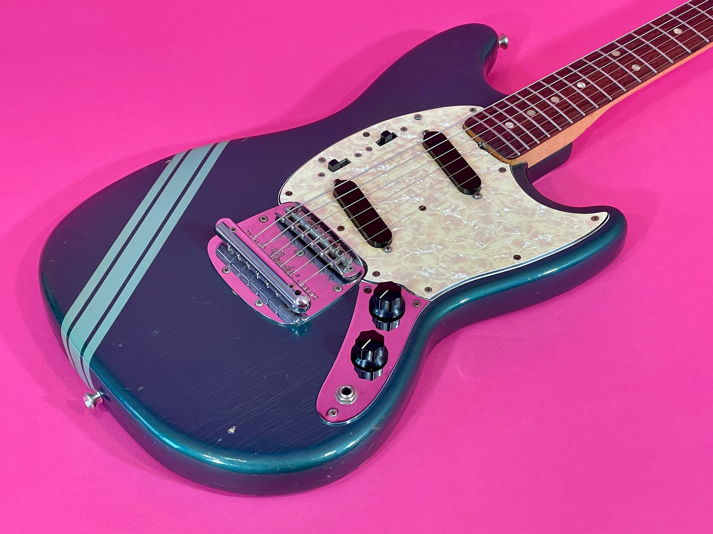1970 Fender Mustang Competition Burgundy model aka Blue