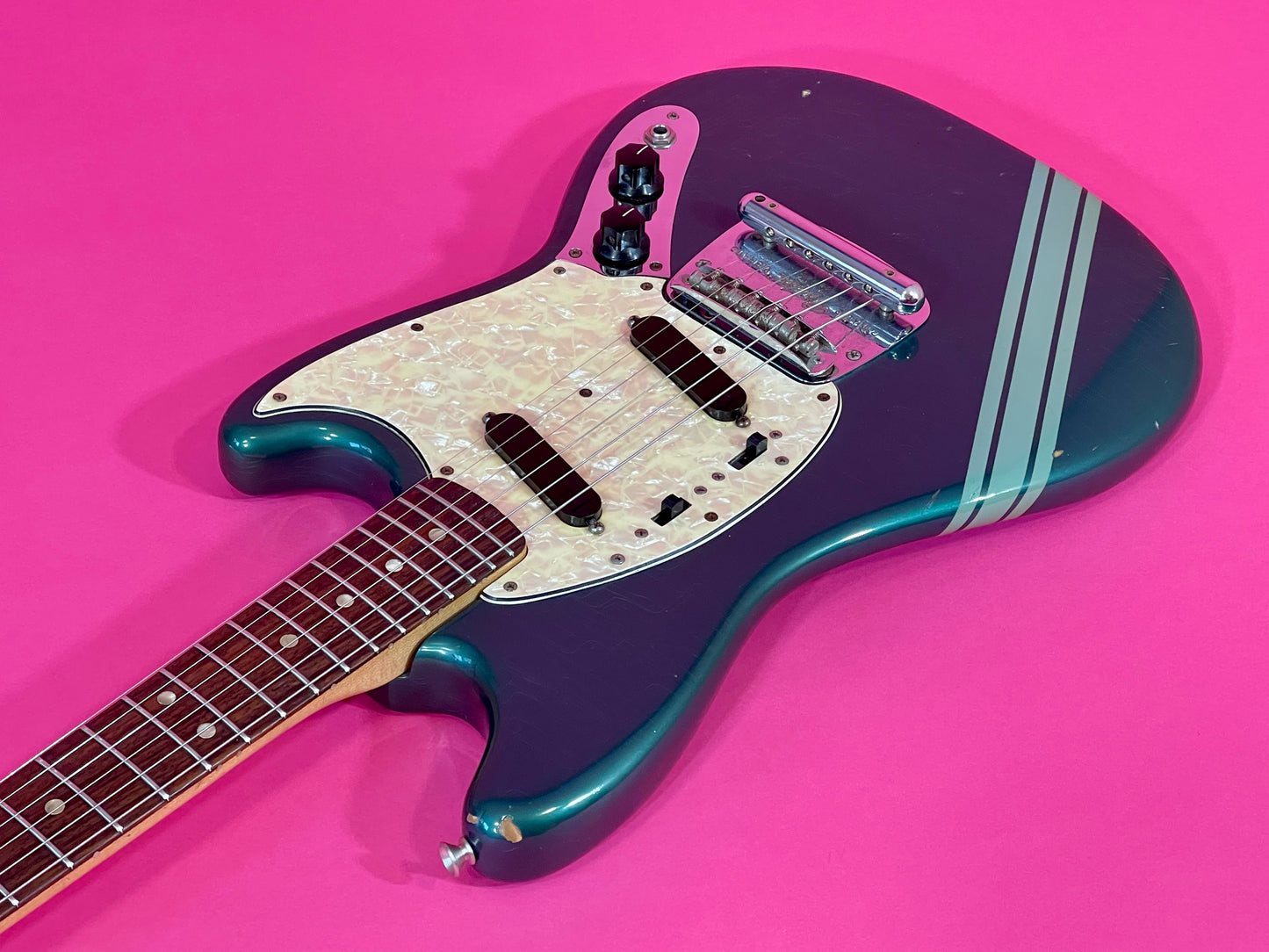 1970 Fender Mustang Competition Burgundy model aka Blue