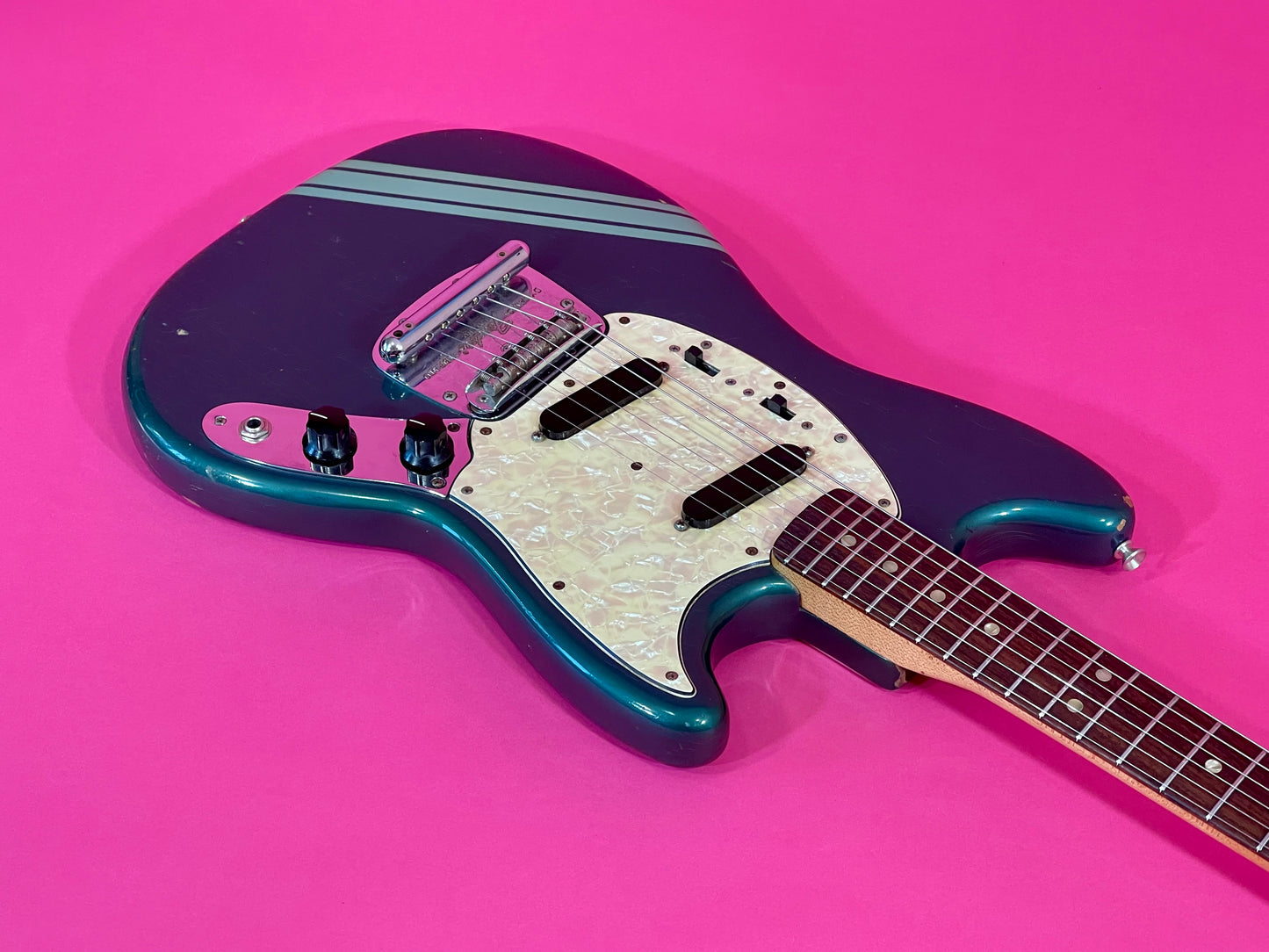1970 Fender Mustang Competition Burgundy model aka Blue
