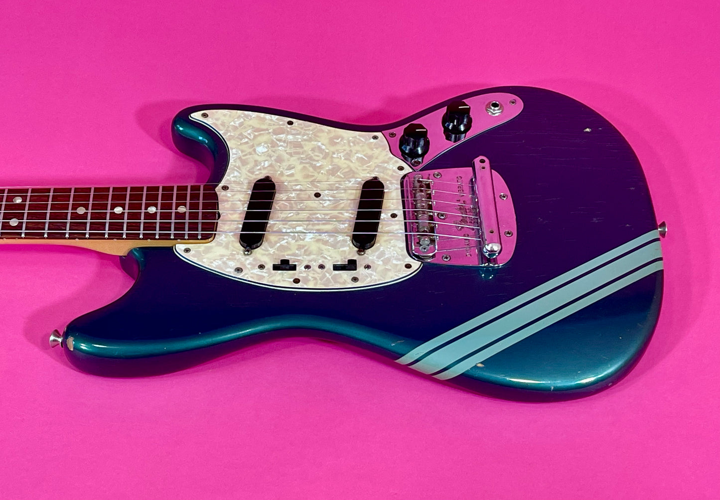 1970 Fender Mustang Competition Burgundy model aka Blue