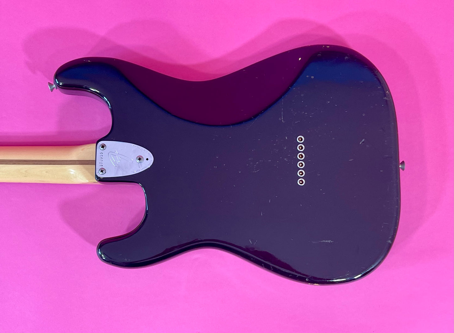 1972 Fender Stratocaster Black Hardtail