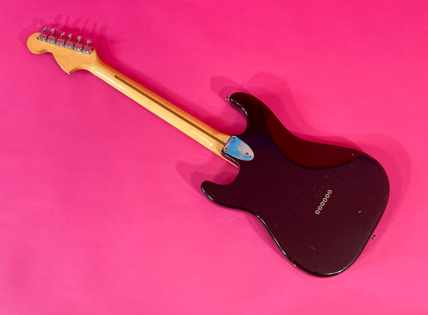 1972 Fender Stratocaster Black Hardtail