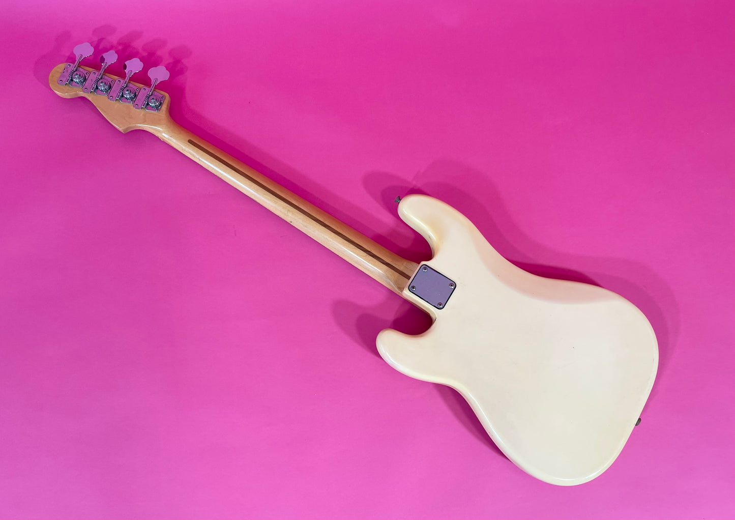 1979 Fender Precision Bass Olympic White finish NICE!