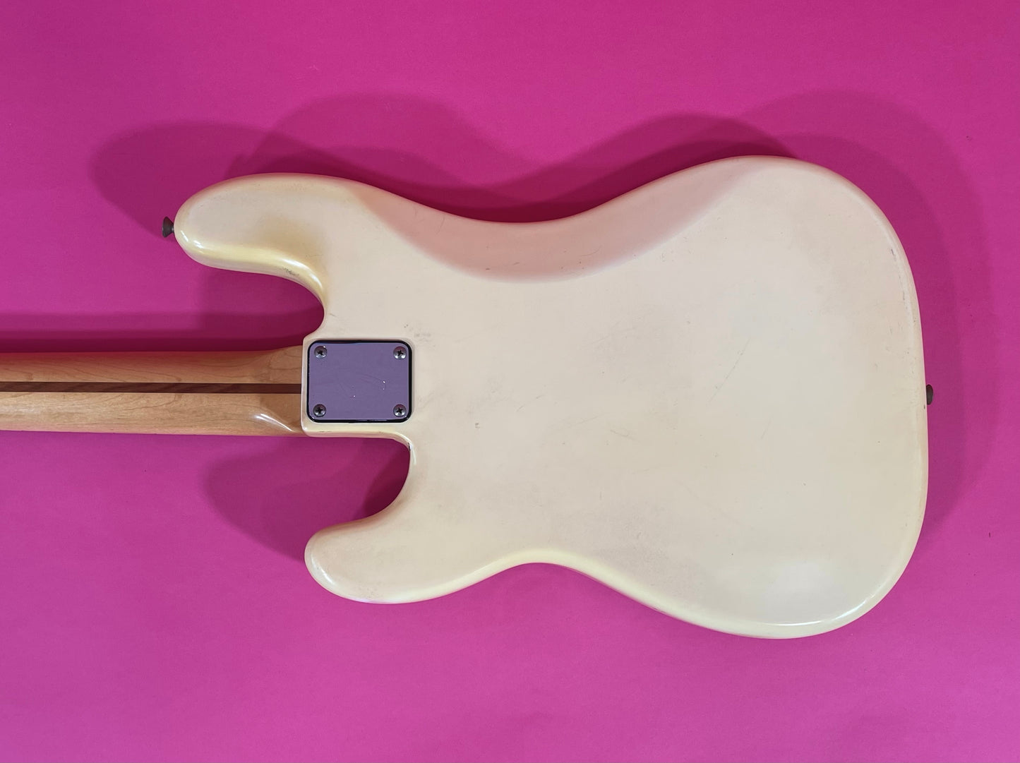 1979 Fender Precision Bass Olympic White finish NICE!