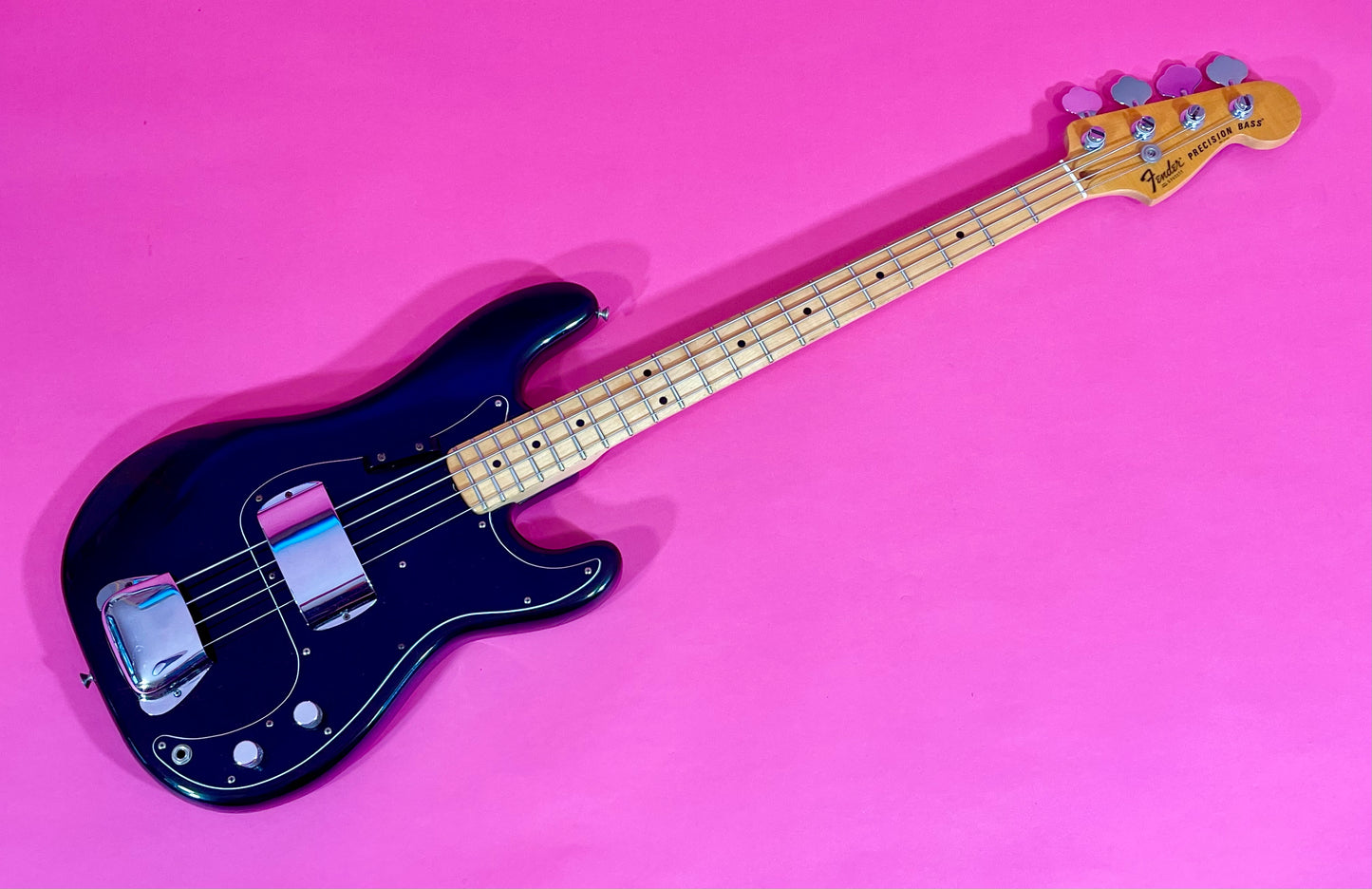 1979 Fender Precision Bass Black 100% original