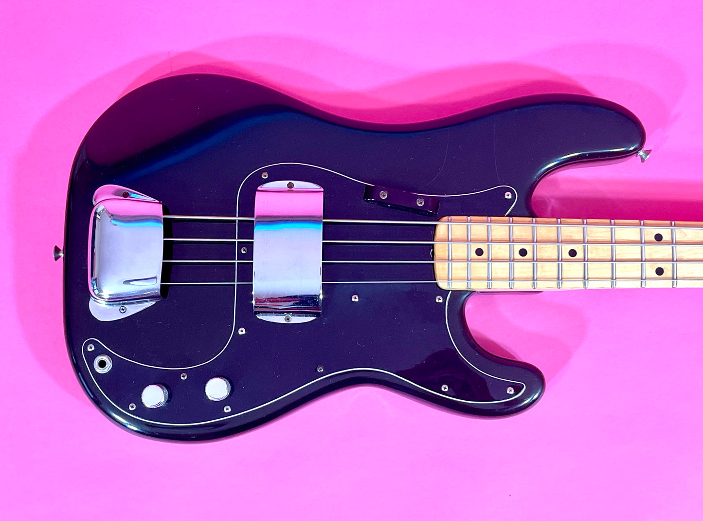 1979 Fender Precision Bass Black 100% original