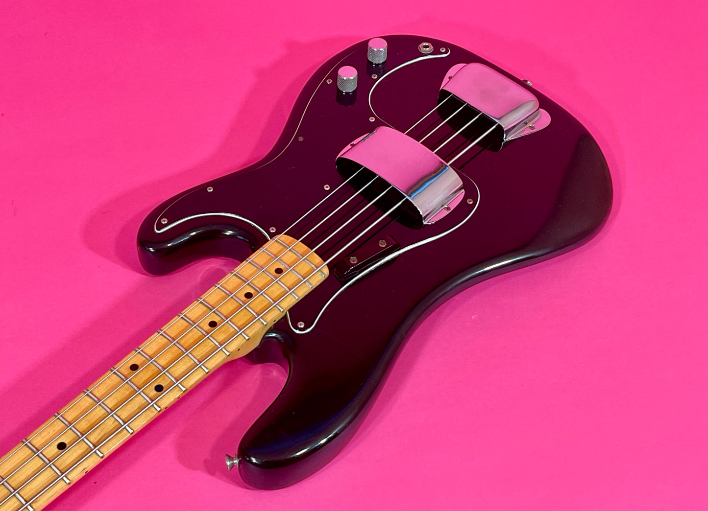 1979 Fender Precision Bass Black 100% original