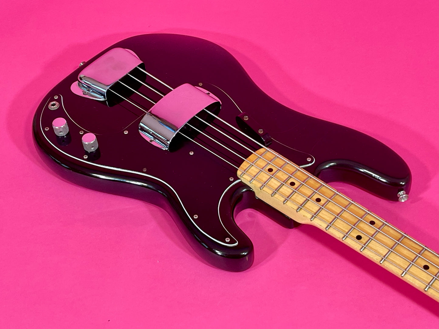 1979 Fender Precision Bass Black 100% original