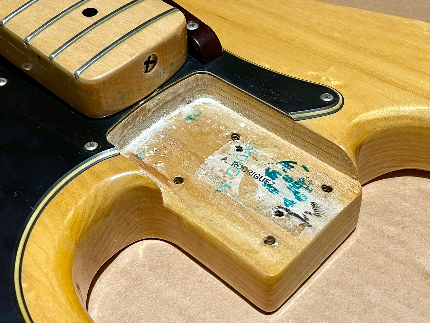 1976 Fender Precision Bass Natural Bird's-Eye! Very clean Machine