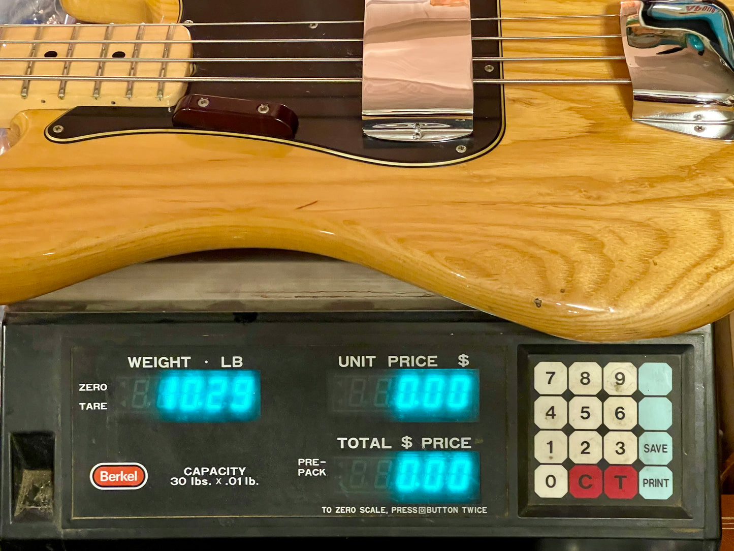 1976 Fender Precision Bass Natural Bird's-Eye! Very clean Machine