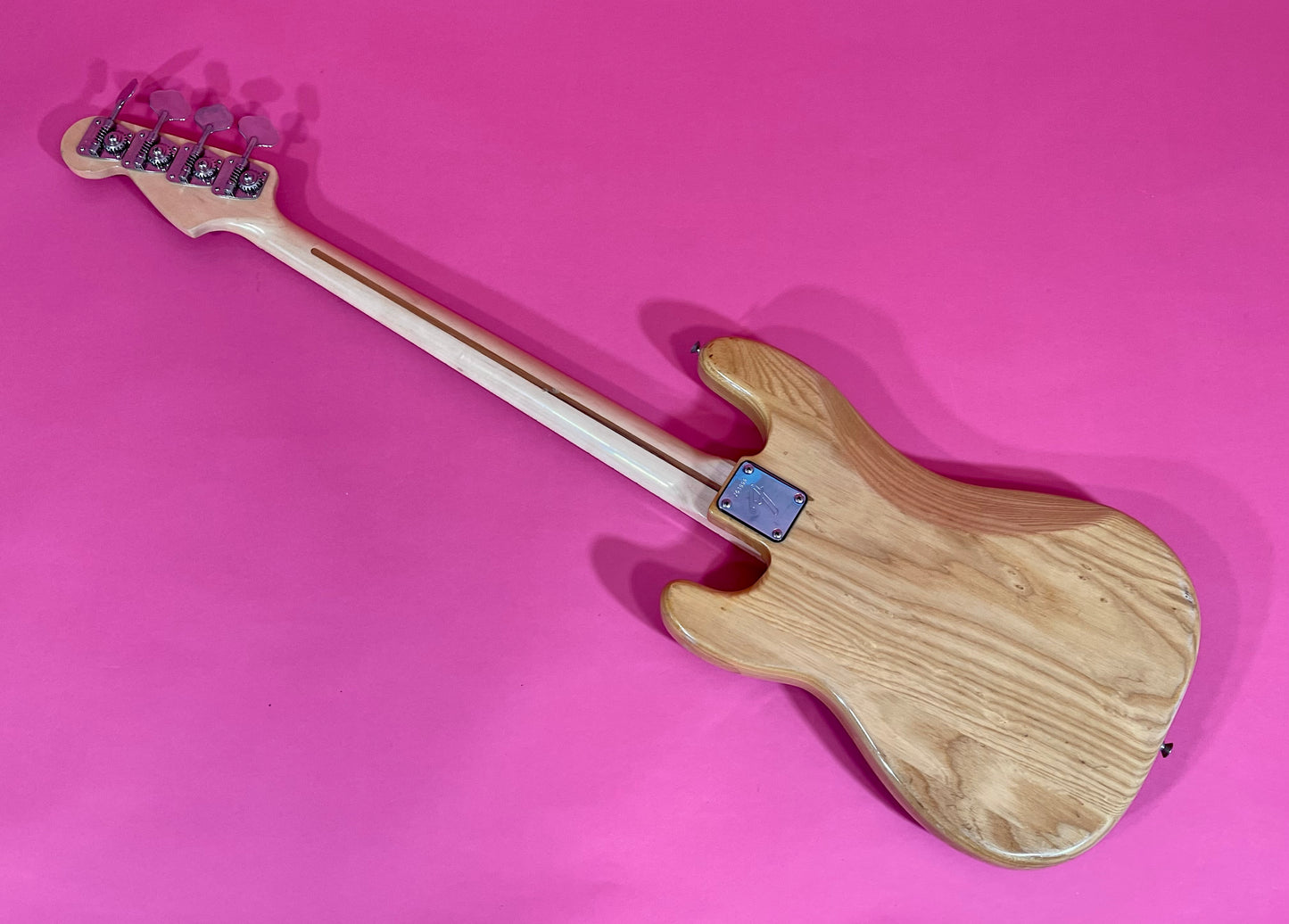 1976 Fender Precision Bass Natural Bird's-Eye! Very clean Machine