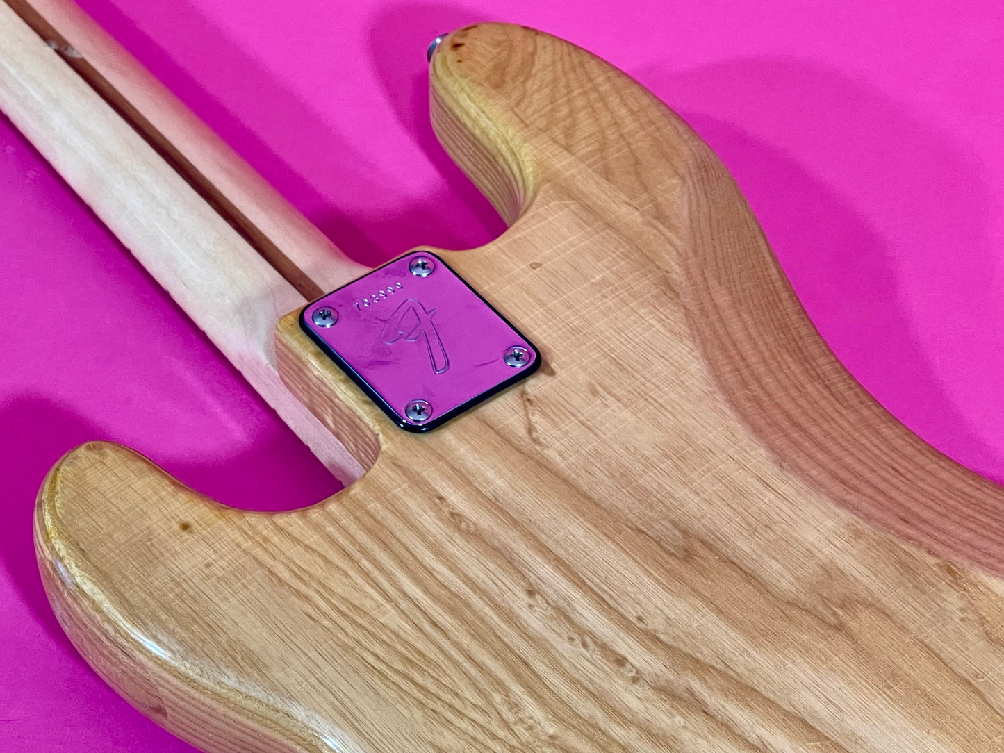 1976 Fender Precision Bass Natural Bird's-Eye! Very clean Machine