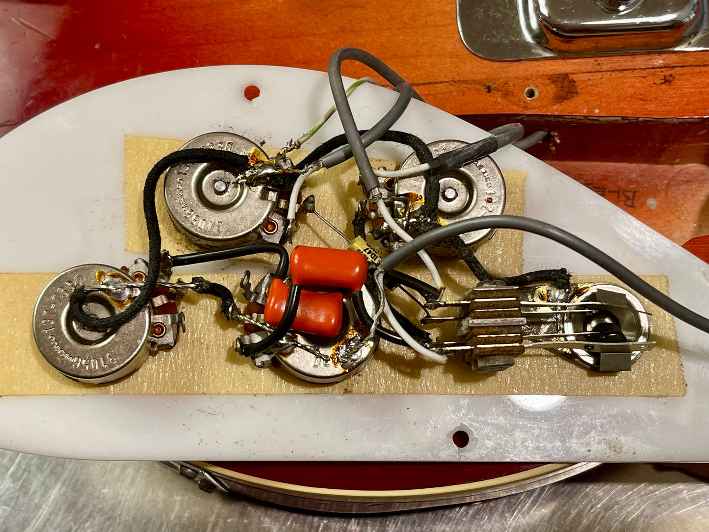 1973 Rickenbacker 4001 Model Fireglo 100% original
