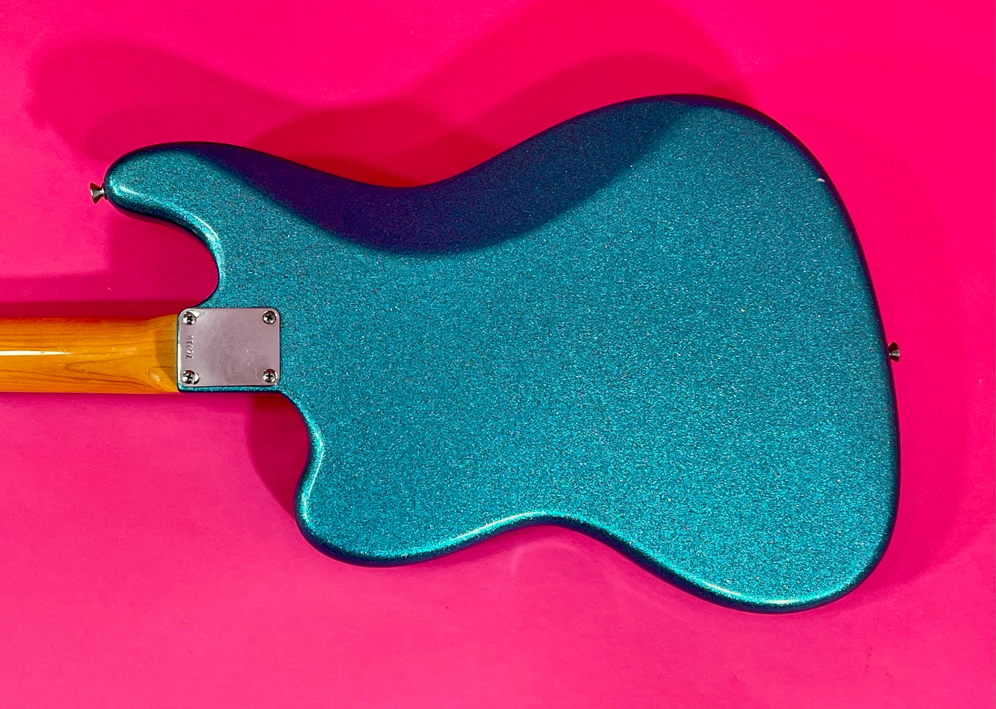 1962 Fender Bass VI Turquoise Sparkle finish!