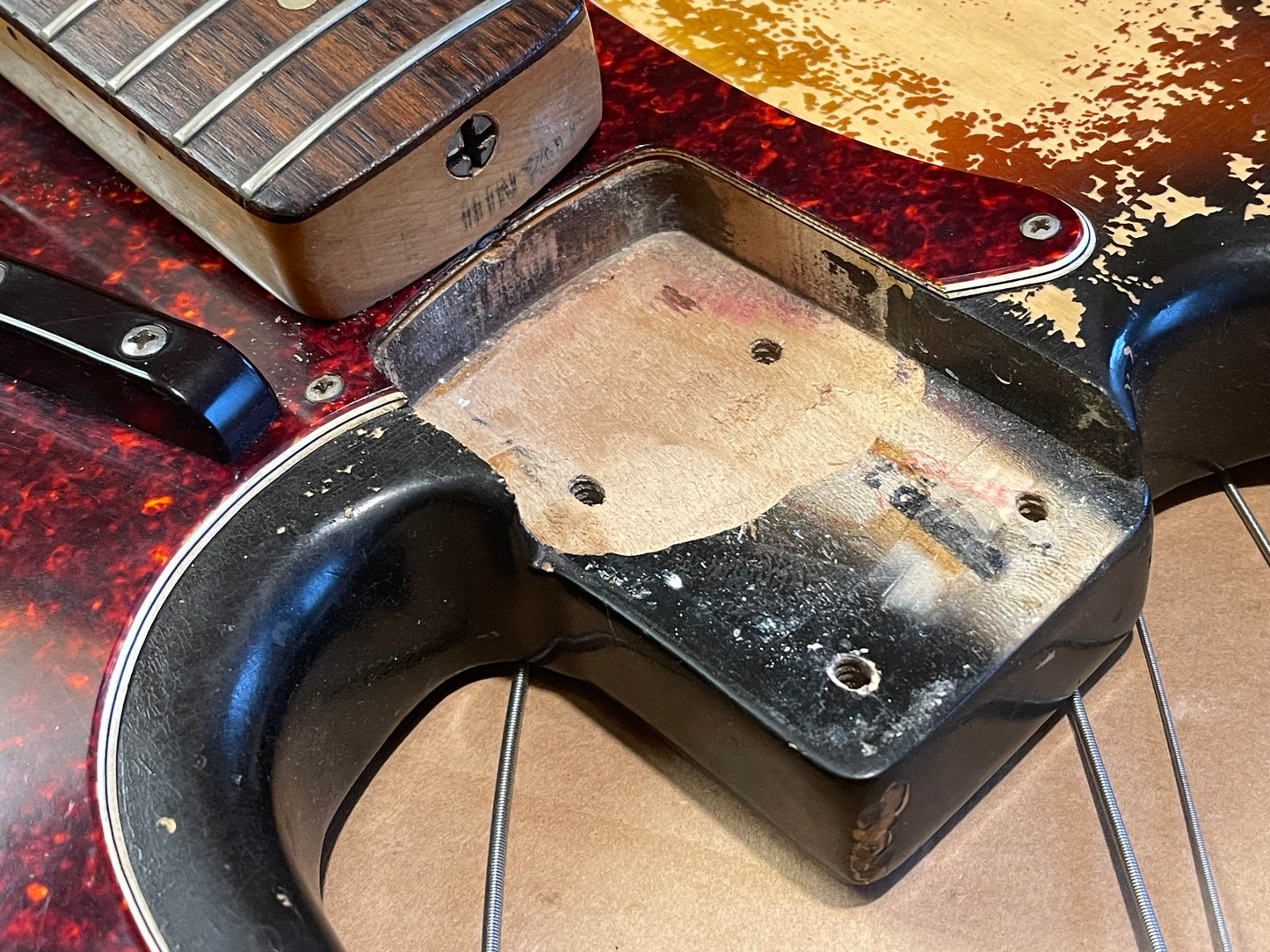 1972 Fender Precision Bass Sunburst Rosewood