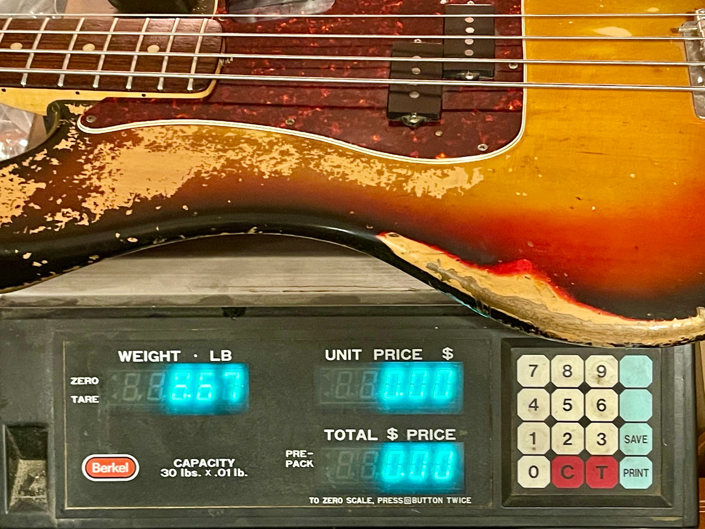 1972 Fender Precision Bass Sunburst Rosewood
