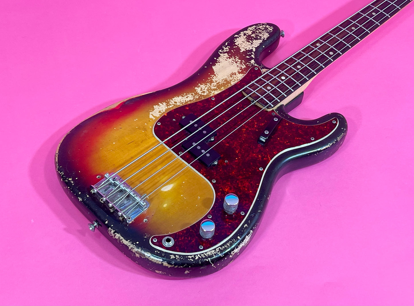 1972 Fender Precision Bass Sunburst Rosewood