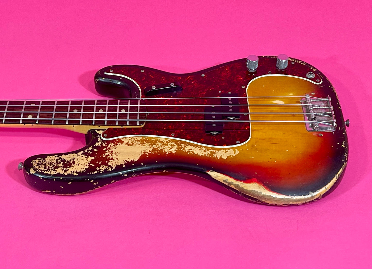 1972 Fender Precision Bass Sunburst Rosewood