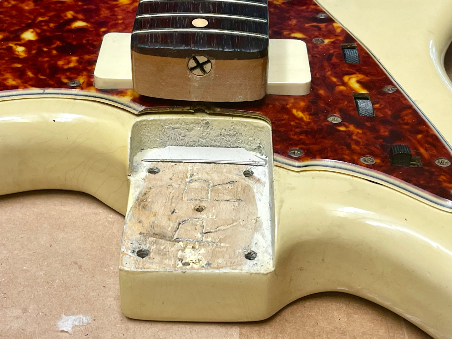1960 Fender Jazzmaster Olympic White
