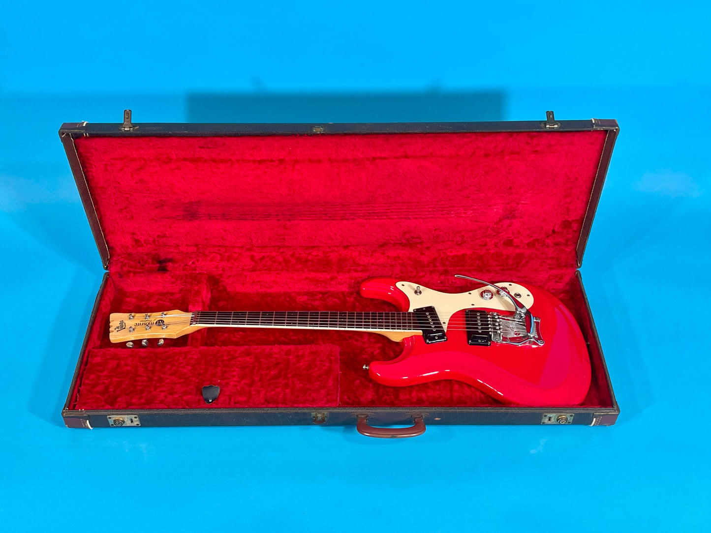 1966 Mosrite Ventures Mark I original Strawberry Red!