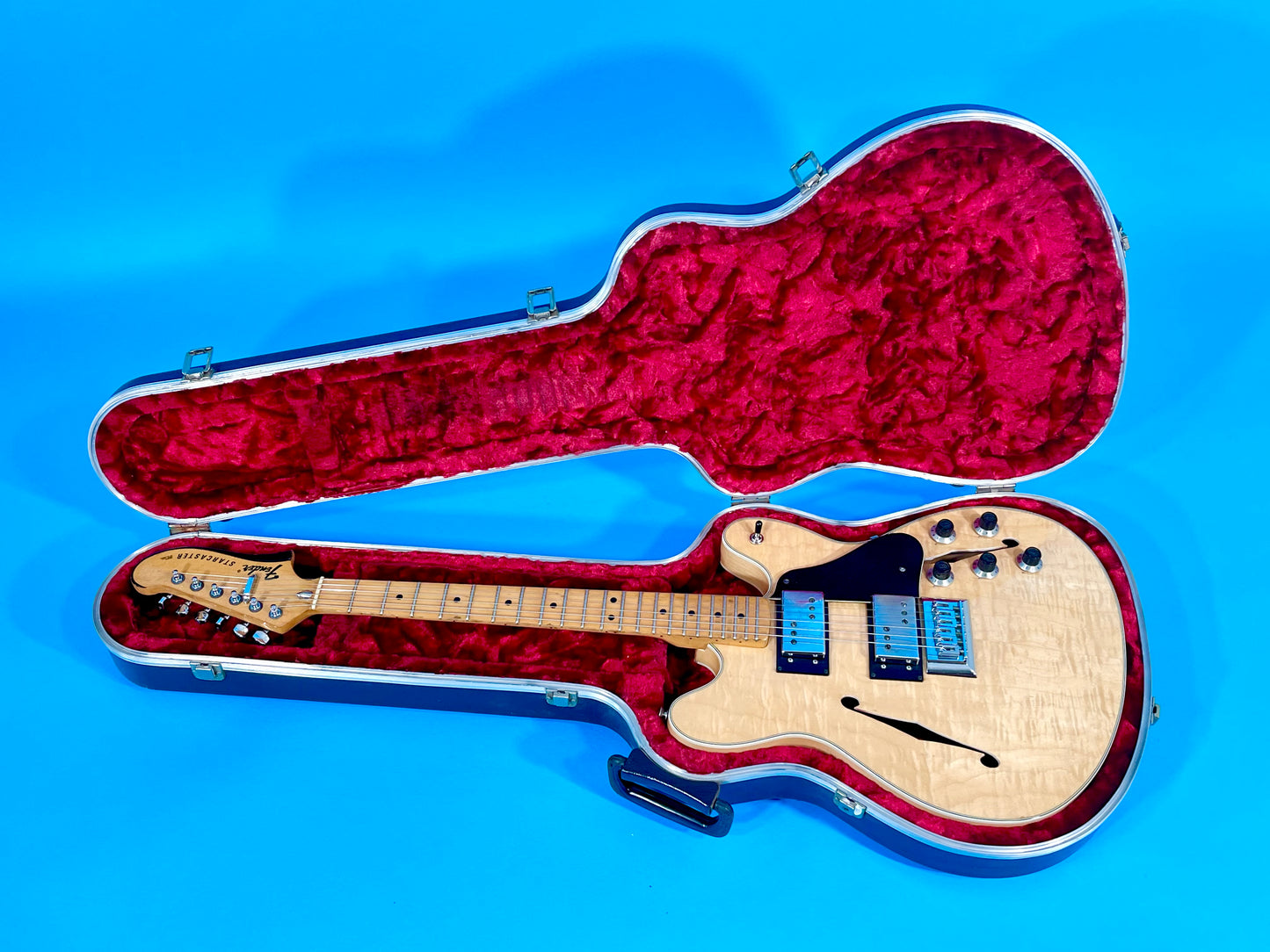 1974 Fender Starcaster Flamey Blonde natural