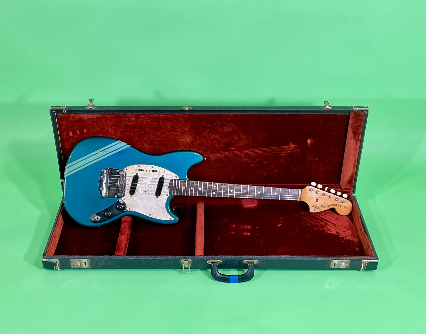 1972 Fender Mustang Competition Blue