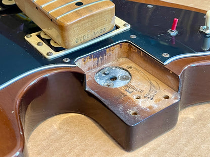 1973 Fender Telecaster Custom early model with OG 2-tone Walnut finish