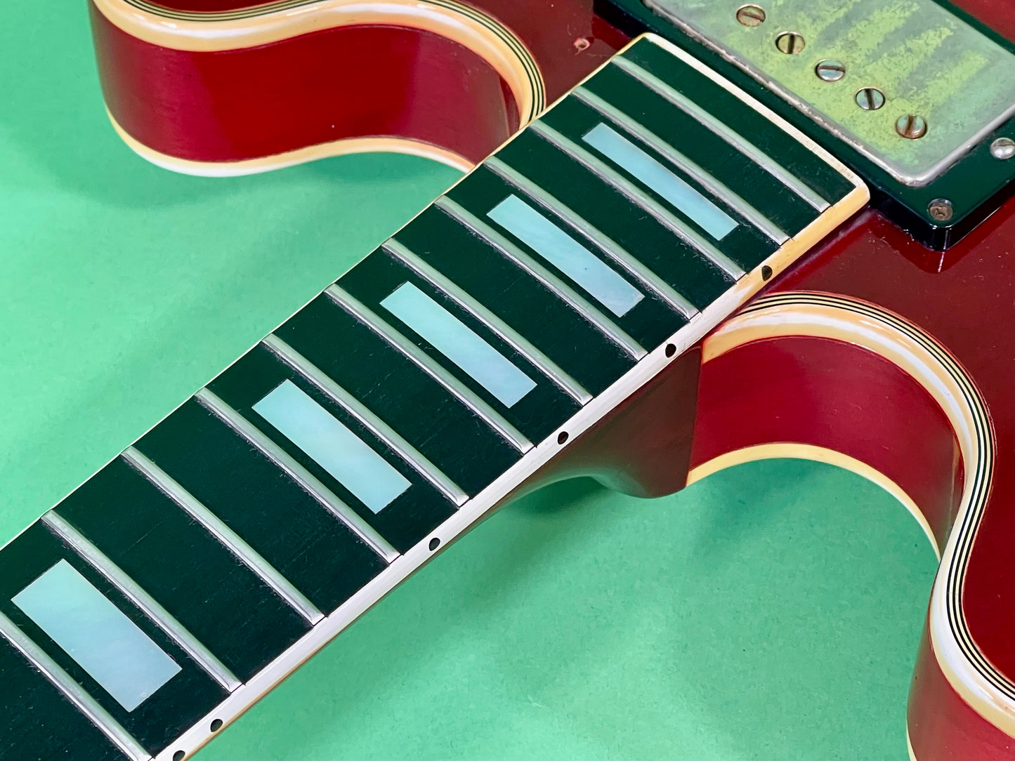 1961 Gibson ES-355 TDSV PAF's unfaded Cherry finish
