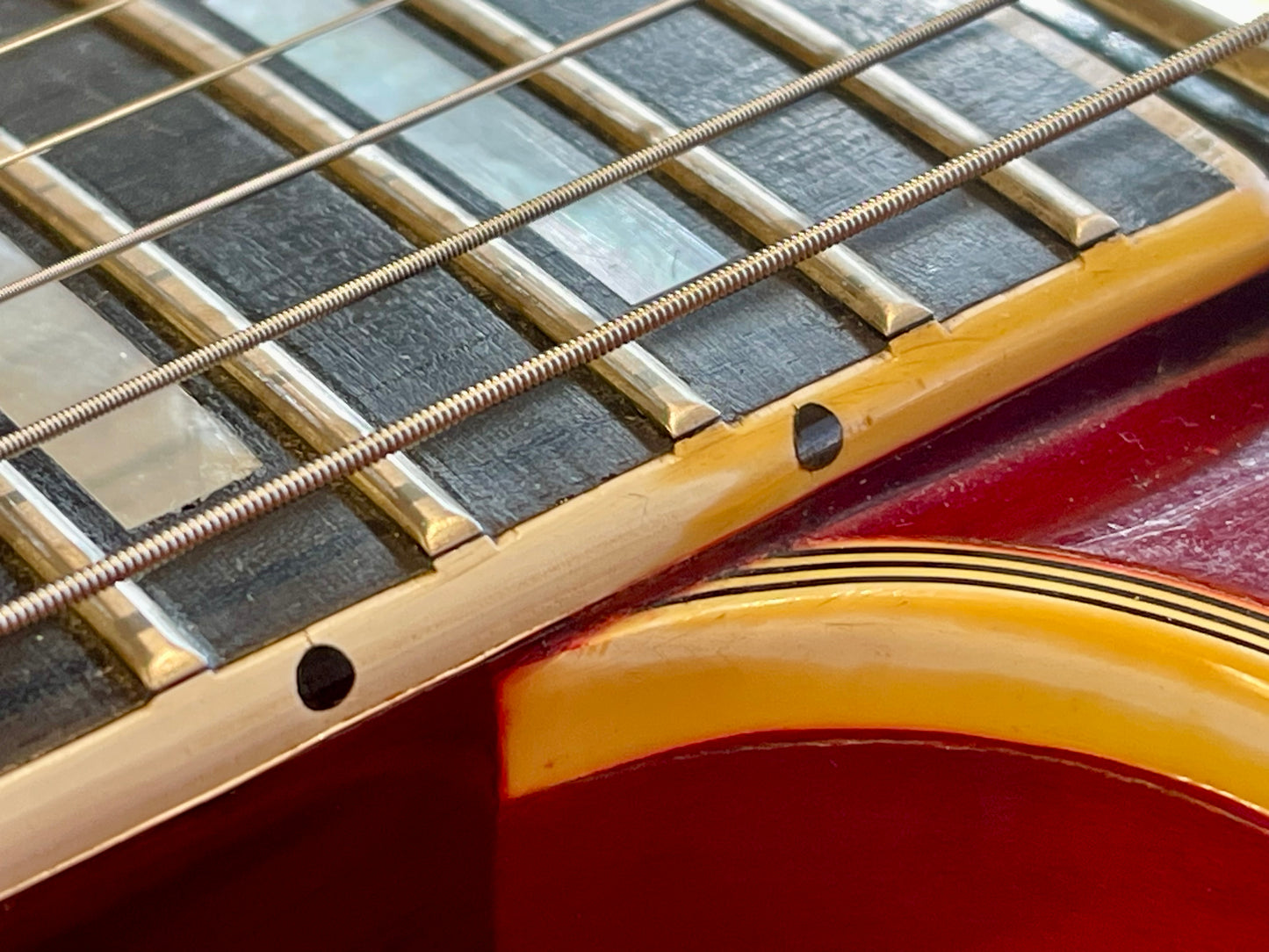 1961 Gibson ES-355 TDSV PAF's unfaded Cherry finish
