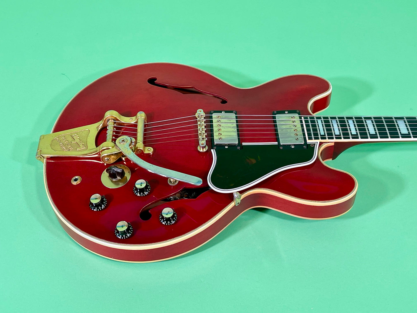 1961 Gibson ES-355 TDSV PAF's unfaded Cherry finish