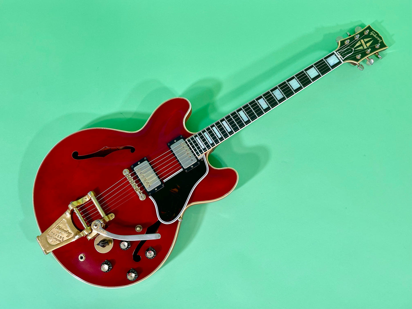 1961 Gibson ES-355 TDSV PAF's unfaded Cherry finish