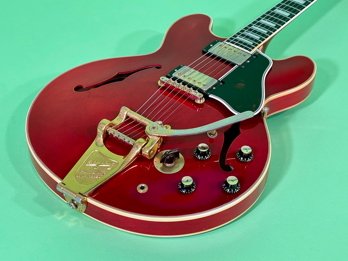 1961 Gibson ES-355 TDSV PAF's unfaded Cherry finish