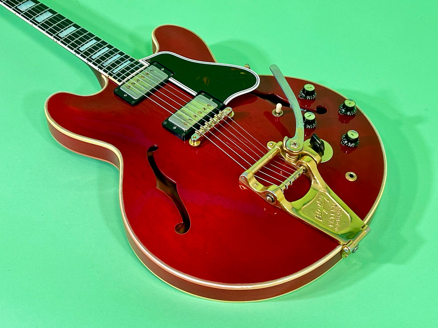 1961 Gibson ES-355 TDSV PAF's unfaded Cherry finish
