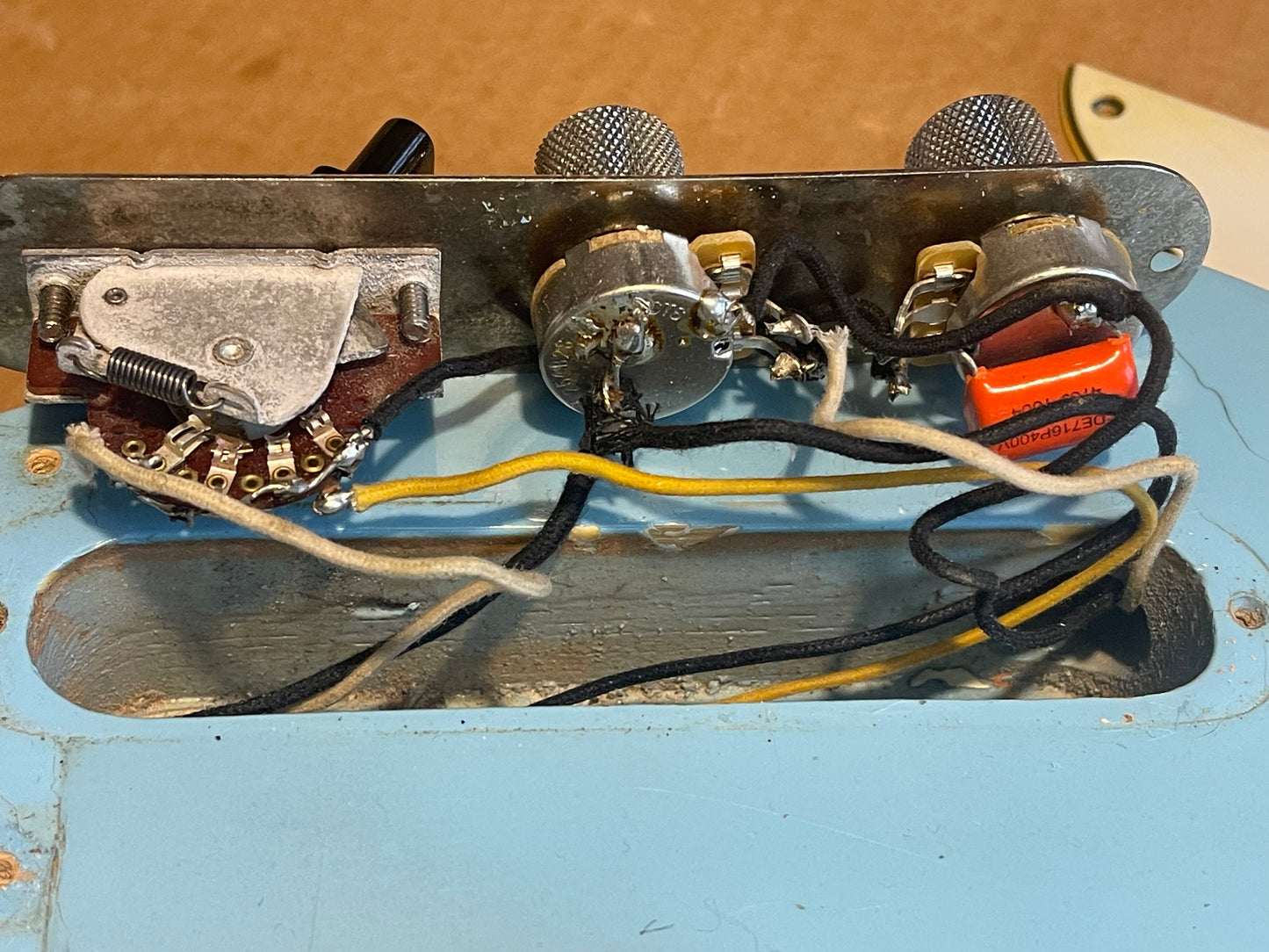 1972 Fender Telecaster Daphne Blue Rosewood fingerboard