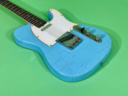 1972 Fender Telecaster Daphne Blue Rosewood fingerboard