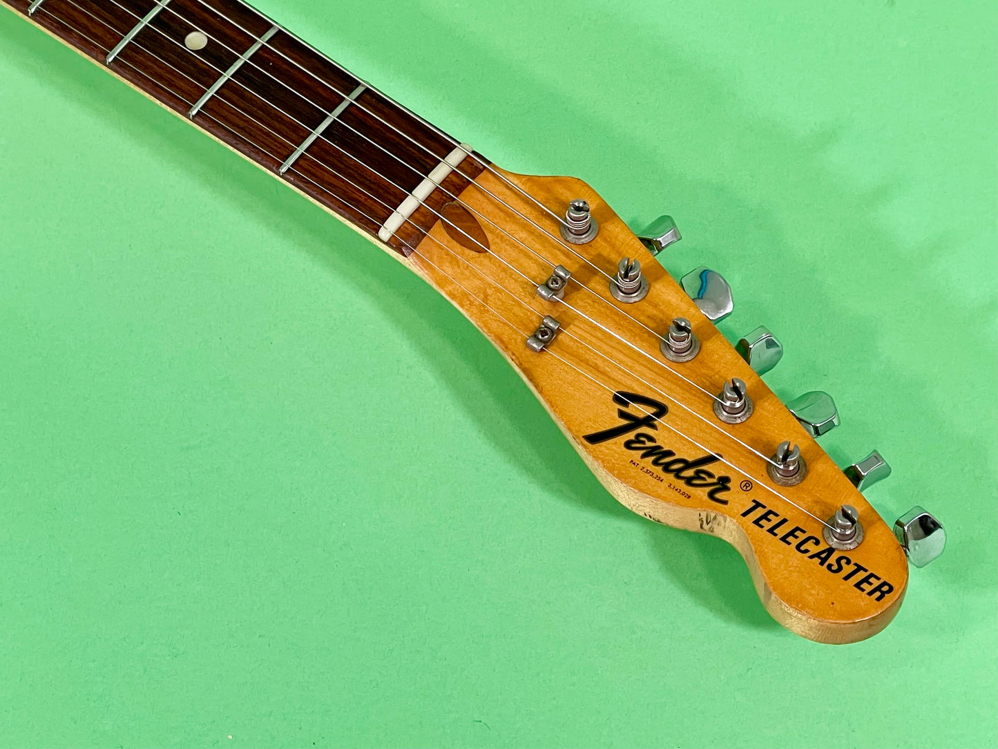 1972 Fender Telecaster Daphne Blue Rosewood fingerboard