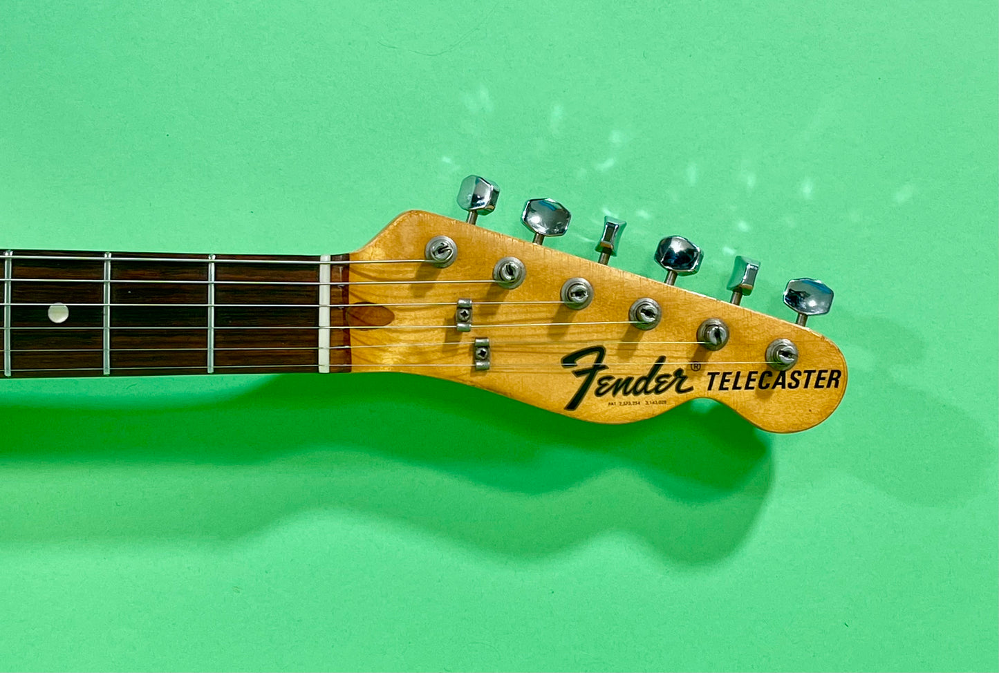 1972 Fender Telecaster Daphne Blue Rosewood fingerboard