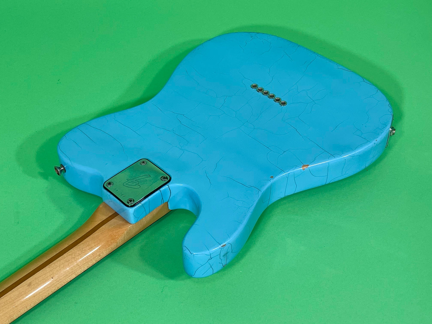 1972 Fender Telecaster Daphne Blue Rosewood fingerboard