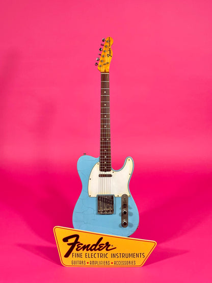 1972 Fender Telecaster Daphne Blue Rosewood fingerboard