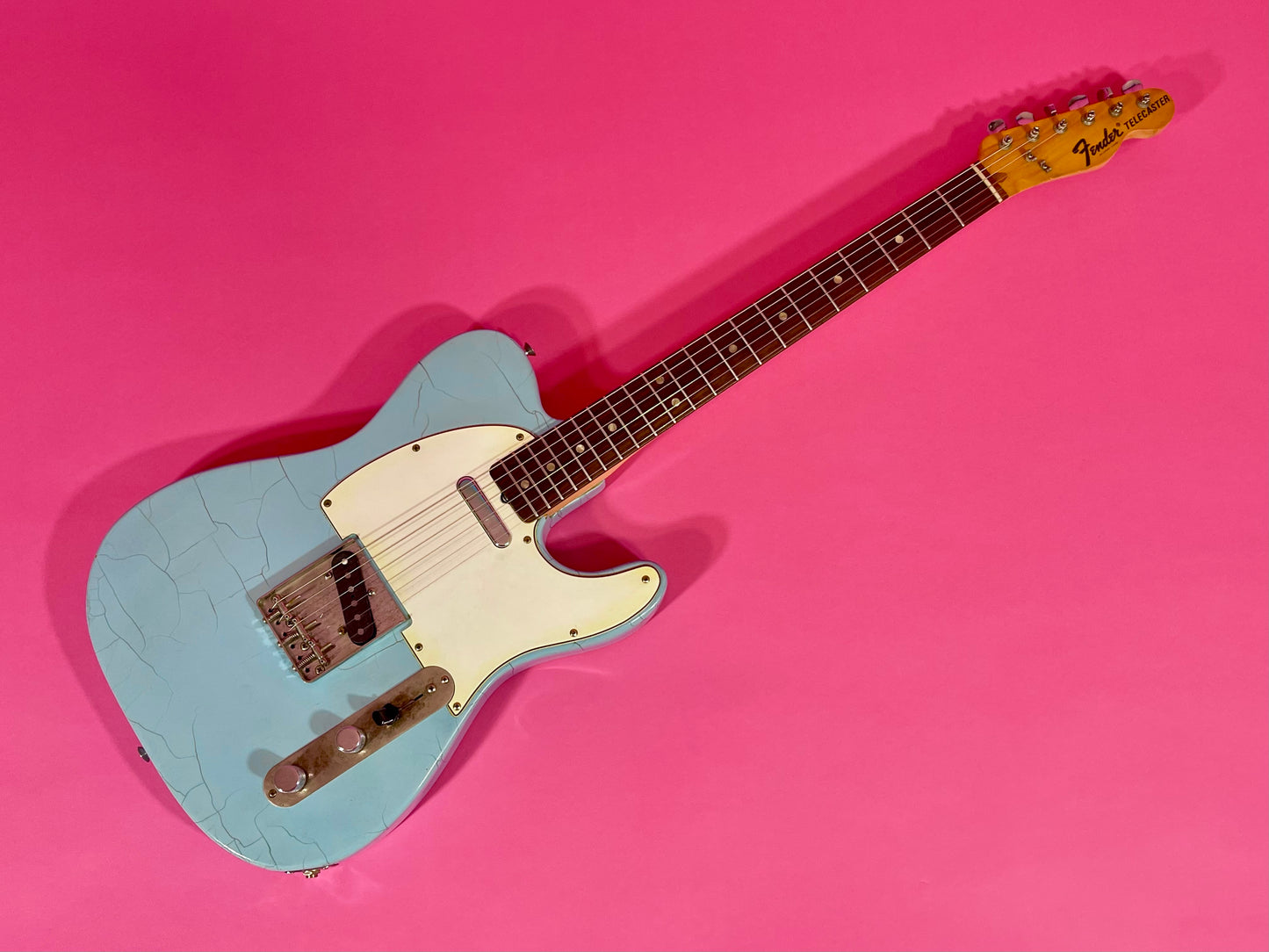 1972 Fender Telecaster Daphne Blue Rosewood fingerboard