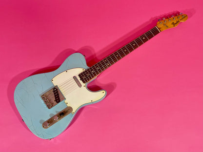 1972 Fender Telecaster Daphne Blue Rosewood fingerboard